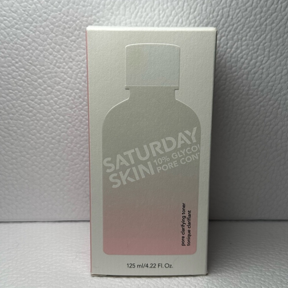 🆕 SATURDAY SKIN Pore Clarifying Toner 125 mL NIB - Picture 3 of 7